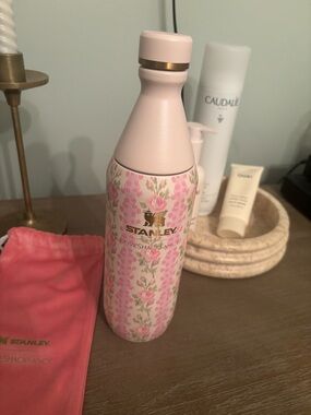 Stanley Pink Floral Insulated Bottle love shack fancy limited edition